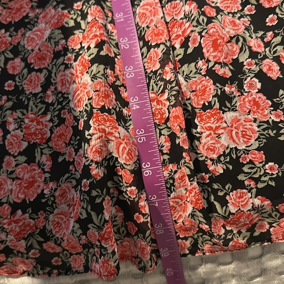 Primary Black and Pink Floral Long Sleeve Dress NWT - Picture 7 of 11